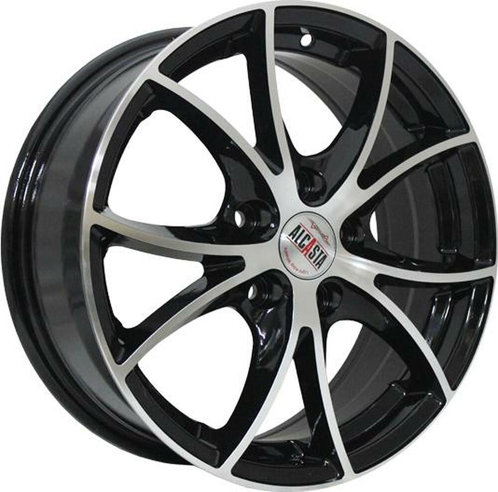 Alcasta M07 6x15 4x100 ET 48 Dia 54.1 BKF