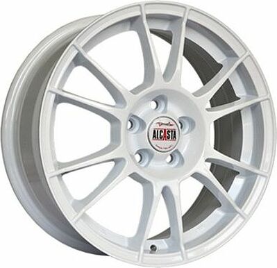 Alcasta M20 7x17 5x100 ET 48 Dia 56.1 White