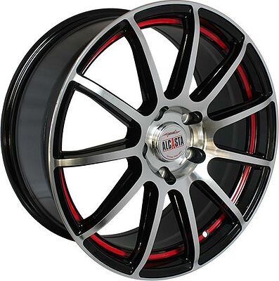 Alcasta M25 6x15 4x100 ET 40 Dia 60 BKFRSI