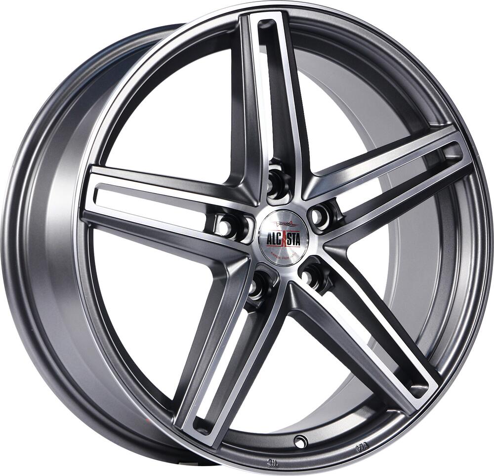 Alcasta M43 6.5x16 5x110 ET 37 Dia 65.1 Sil