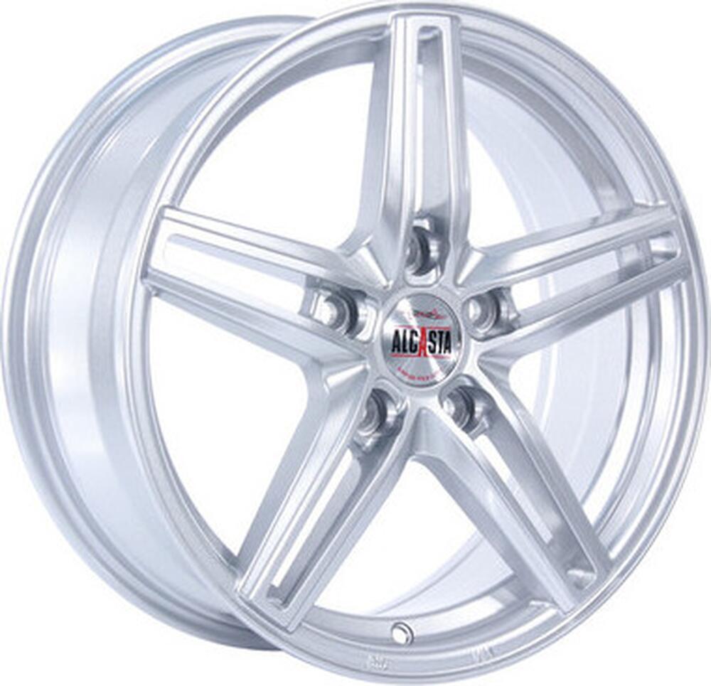 Alcasta M43 6.5x16 5x114.3 ET 50 Dia 66.1 silver