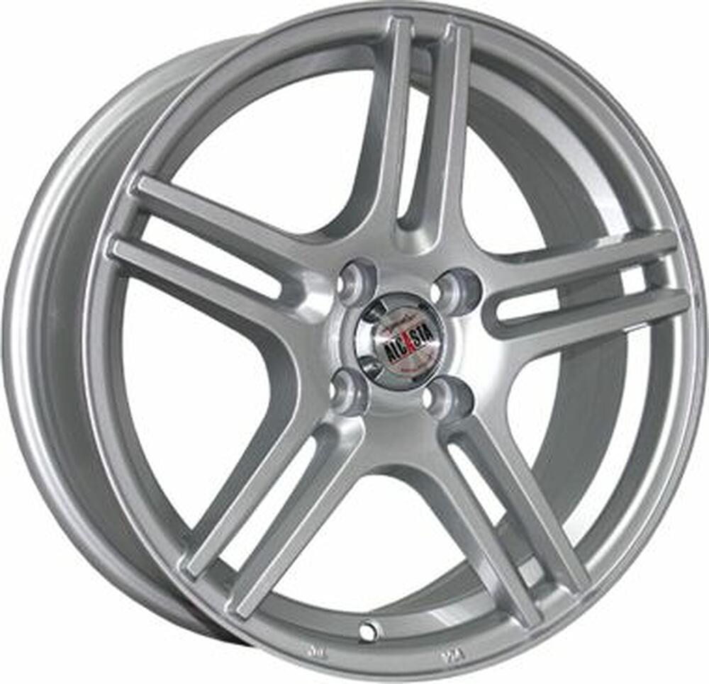 Alcasta M44 7x17 5x108 ET 55 Dia 63.3 silver