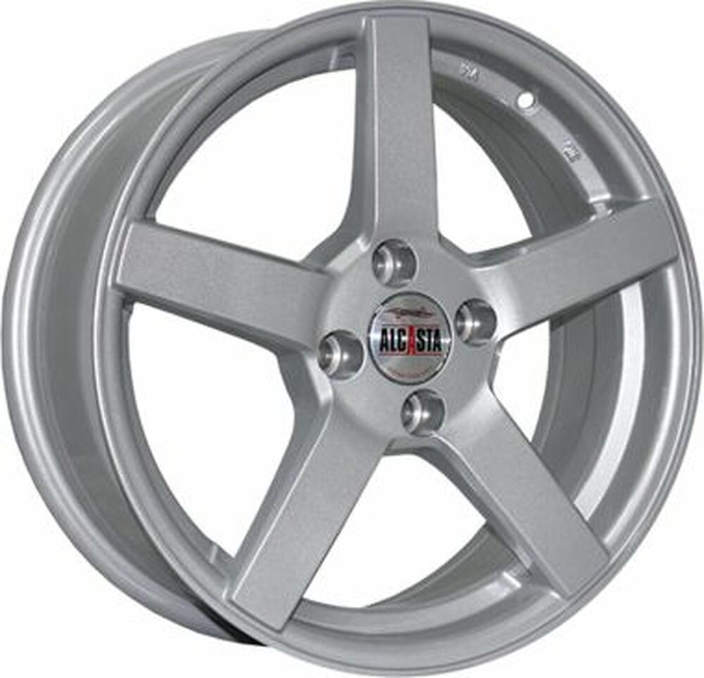 Alcasta M45 7x17 5x108 ET 55 Dia 63 silver