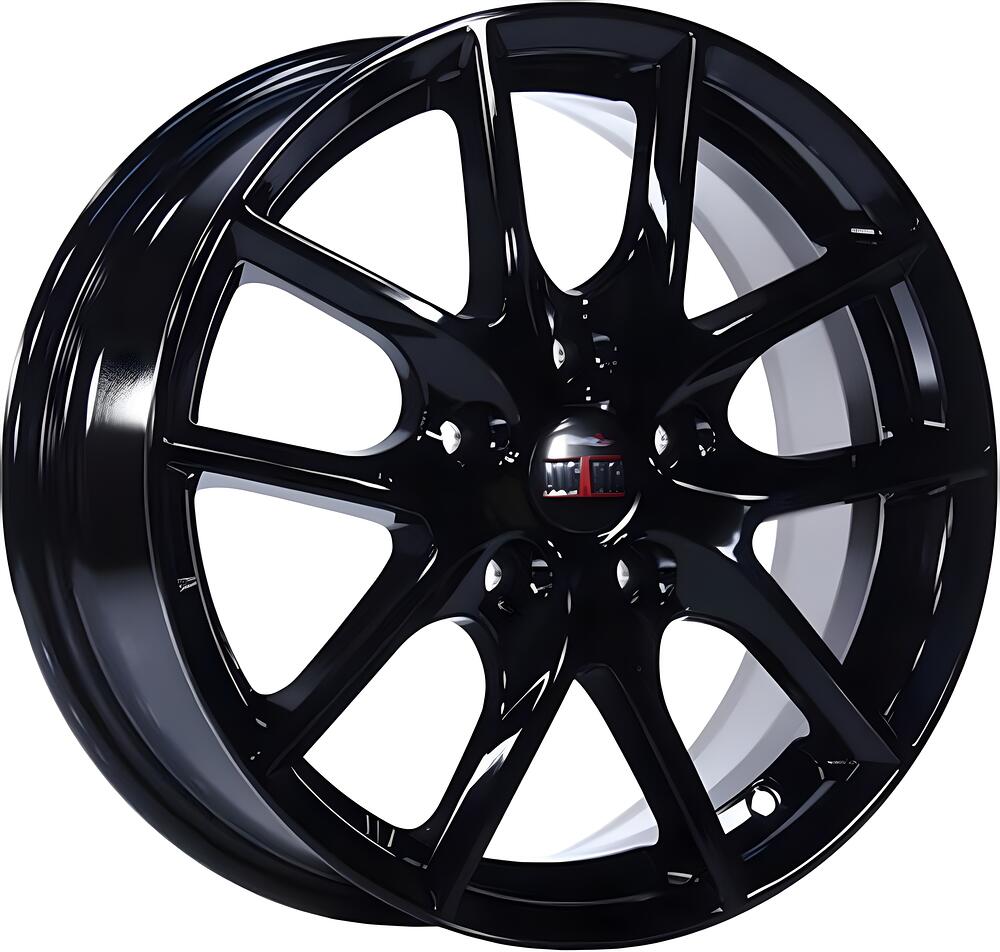 Alcasta M59 6x16 5x114 ET 45 Dia 67 Black
