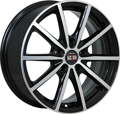 Alcasta M61 7x17 5x114.3 ET 45 Dia 67.1 bkf