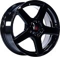 Alcasta M62 6x15 5x100 ET 38 Dia 57.1 black