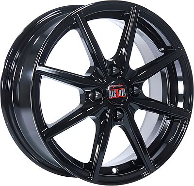 Alcasta M63 6x15 4x100 ET 40 Dia 60.1 black