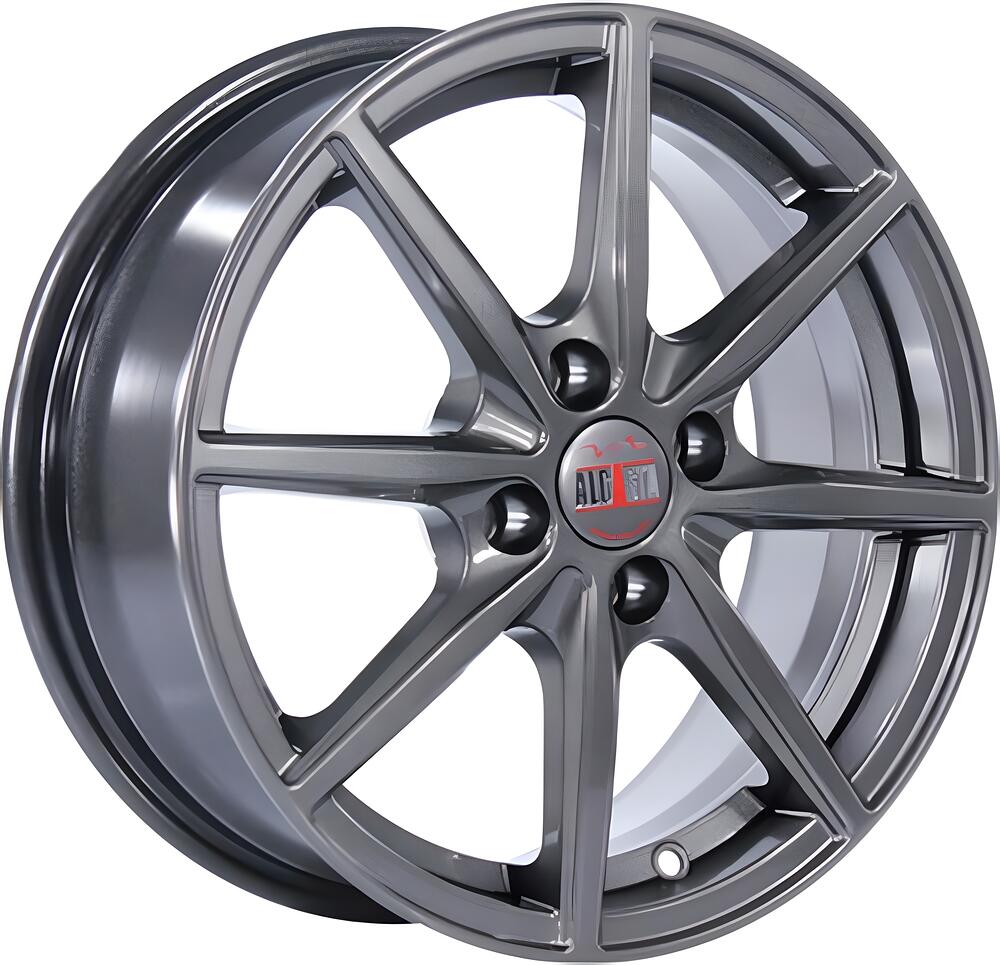 Alcasta M63 6x15 4x100 ET 40 Dia 60.1 graphite