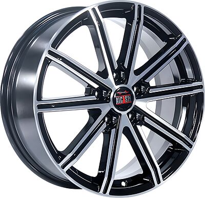 Alcasta M64 7x17 5x108 ET 45 Dia 63.4 BFP