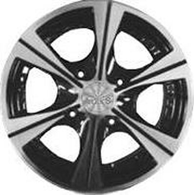 Aleks F 5611 6x14 4x98 ET 35 Dia 58.6 silver
