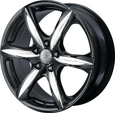 Aluchrom 335 7x16 5x100 ET 45 Dia 67.1 black