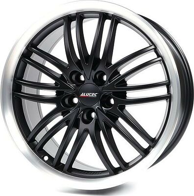 Alutec Black Sun 8x17 5x100 ET 35 Dia 63 racing black lip polished