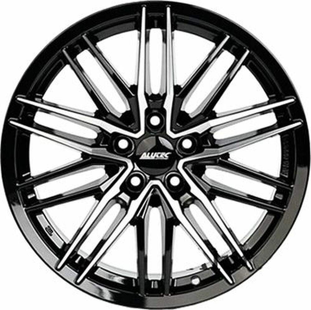 Alutec Burnside 6x15 4x100 ET 45 Dia 63.3 Diamant black front polished