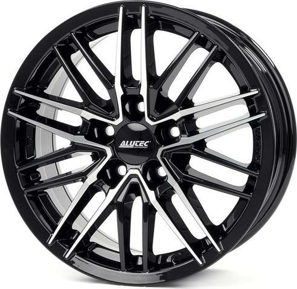 Alutec Burnside 8x18 5x115 ET 45 Dia 70.2 Diamond Black Front Polished