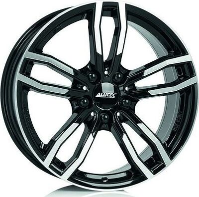 Alutec Drive 7.5x17 5x120 ET 32 Dia 72.6 Diamond Black Front Polished