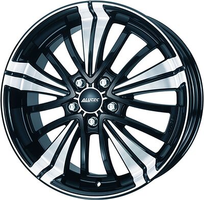 Alutec Ecstasy 8x18 5x114.3 ET 35 Dia 70.1 Diamant Black Polished