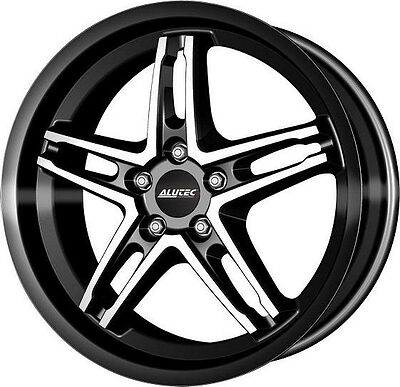 Alutec Poison Cup 8.5x19 5x112 ET 30 Dia 66.5 Diamond Black Front Polished