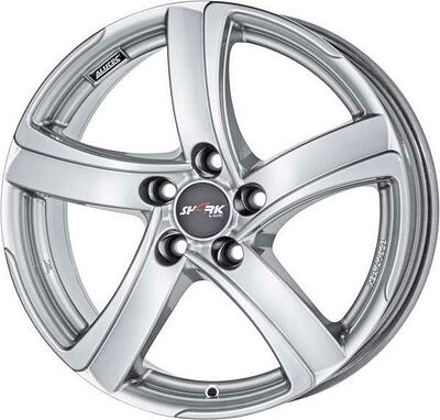 Alutec Shark 7x16 5x100 ET 38 Dia 63.3 Sterling Silver