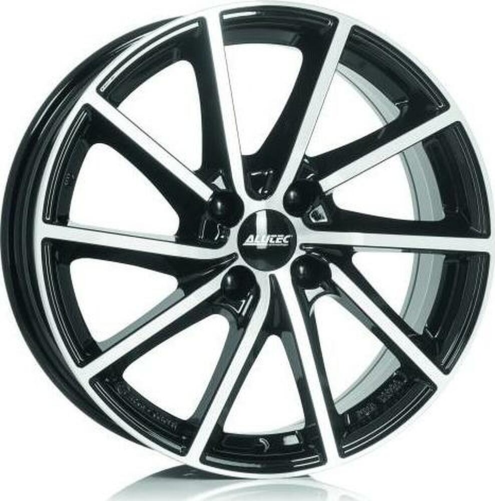 Alutec Singa 7x17 5x112 ET 49 Dia 57.1 Diamond Black Front Polished