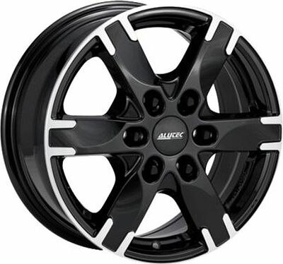 Alutec Titan 7.5x17 6x114.3 ET 39 Dia 66.1 Diamant black front polished