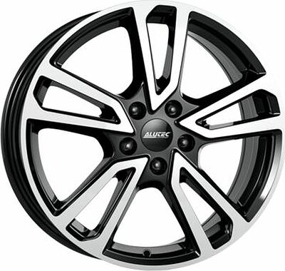 Alutec Tormenta 7.5x17 5x112 ET 38 Dia 66.6 Diamant black front polished