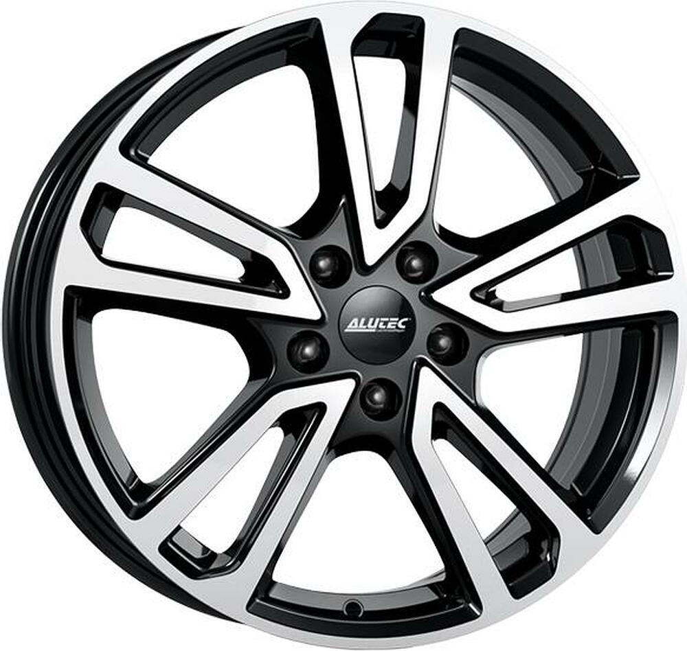 Alutec Tormenta 8x19 5x108 ET 55 Dia 63.4 Diamond Black Front Polished