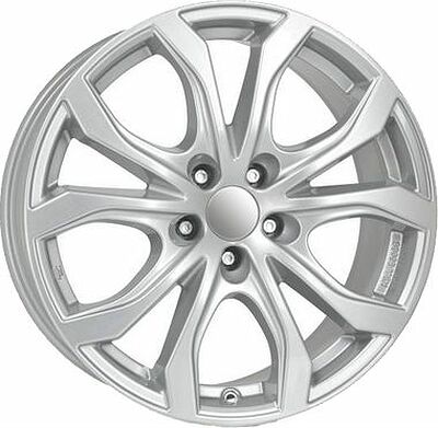 Alutec W10 7x16 5x112 ET 48 Dia 66.5 Polar Silver