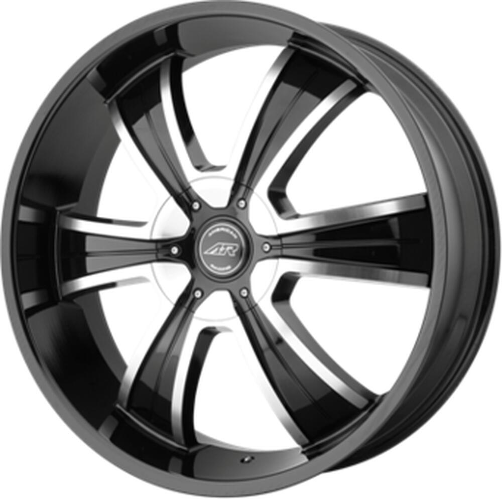 American Racing AR894 8x18 5x115 ET 15 Dia 74.1 Black/Machined