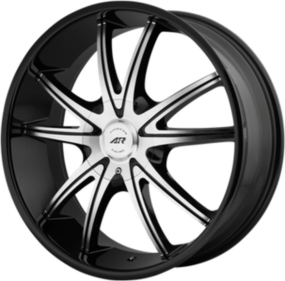 American Racing AR897 8x18 5x130 ET 38 Dia 84.1 Black/Machined