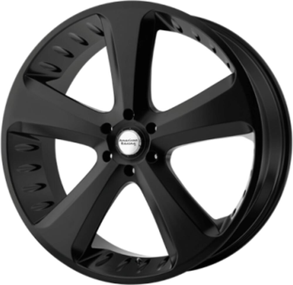 American Racing Circuit (VN870) 9.5x24 5x150 ET 30 Dia 110 Black