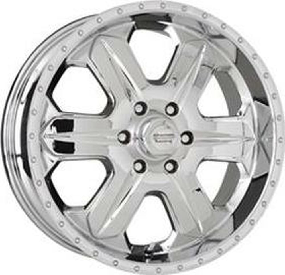 American Racing Fuel (AR619) 8.5x20 5x120 ET 30 Dia 72.69 Chrome