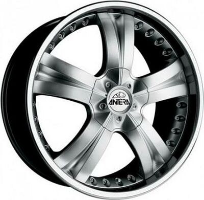 Antera 345 10x22 5x120 ET 40 Dia 72.6 Silver Lip Polished