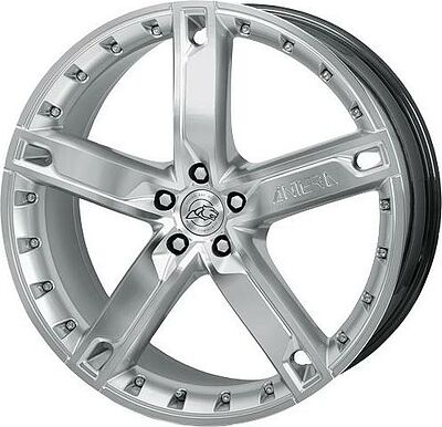 Antera 503 9x20 5x112 ET 40 Dia 75 Silver Front Polished