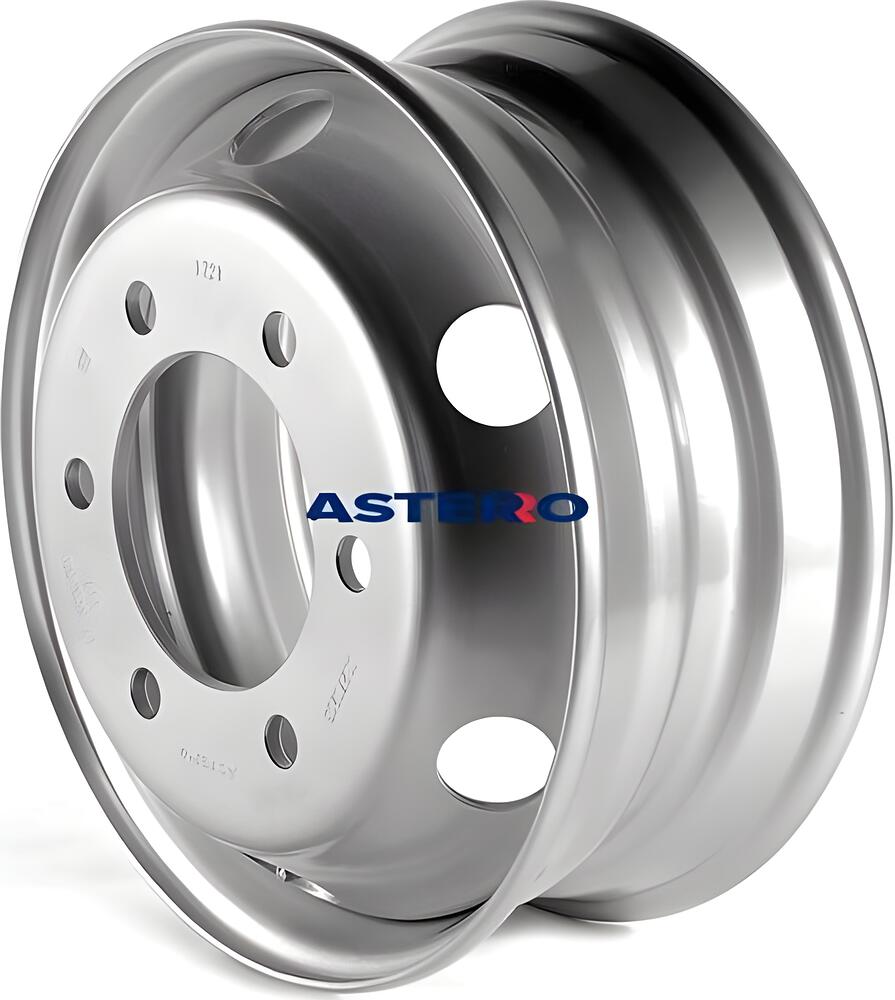 Asterro 6/222,25/161/117 6x17.5 6x222.25 ET 117 Dia 161 Silver