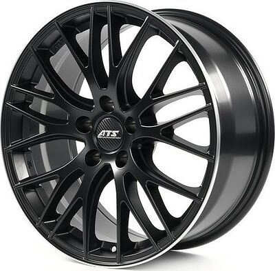 ATS Perfektion 8x18 5x120 ET 44 Dia 72.6 Racing Black Lip Polished