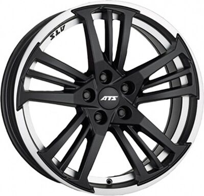 ATS Prazision 9x20 5x112 ET 30 Dia 70.1 Racing Schwarz Doppel Hornpoliert