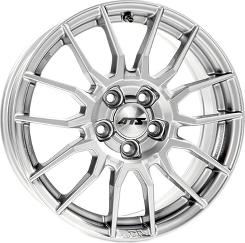 ATS Street Race 7.5x18 5x112 ET 48 Dia 57.1 Diamant Silber Lackiert
