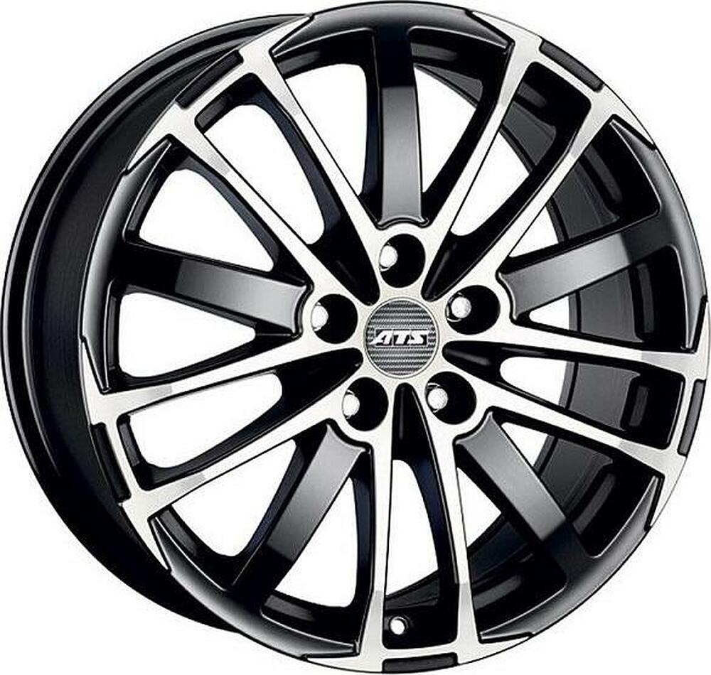 ATS X-treme 7.5x16 5x108 ET 45 Dia 70.1 Racing Schwarz Frontpoliert