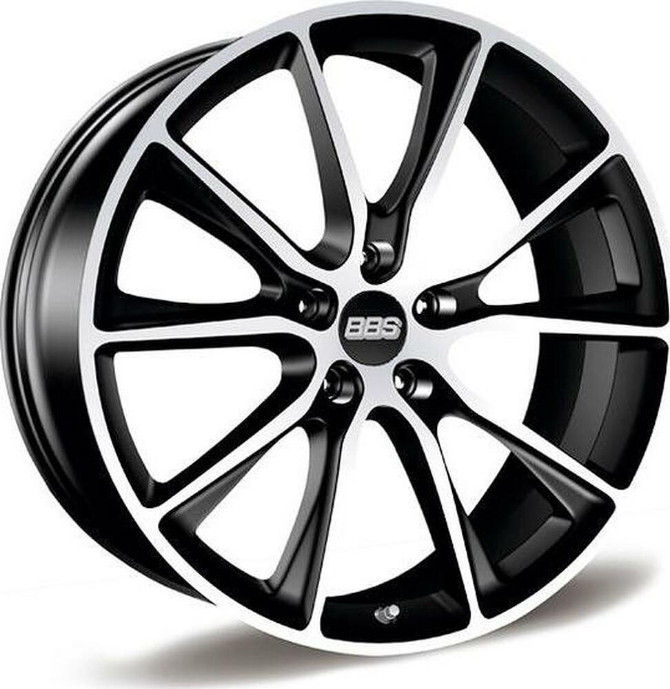 BBS SV 10x20 5x120 ET 45 Dia 82 Satin black/diamond-cut