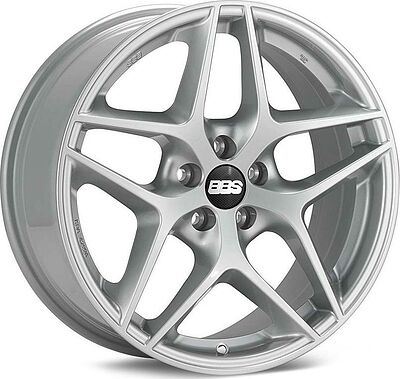 BBS CF 8x18 5x108 ET 40 Dia 70 Brilliant Silver