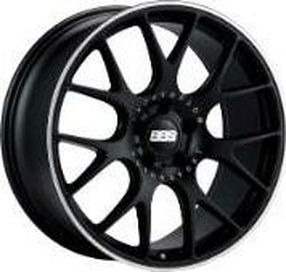 BBS CH-R 8x18 5x120 ET 40 Dia 82 schwarz