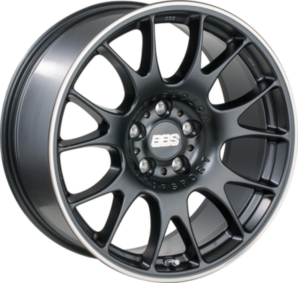 BBS CH 8x20 5x120 ET 36 Dia 82 Satin Black