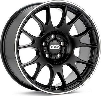 BBS CH 8x18 5x112 ET 50 Dia 82 Satin black/diamond-cut