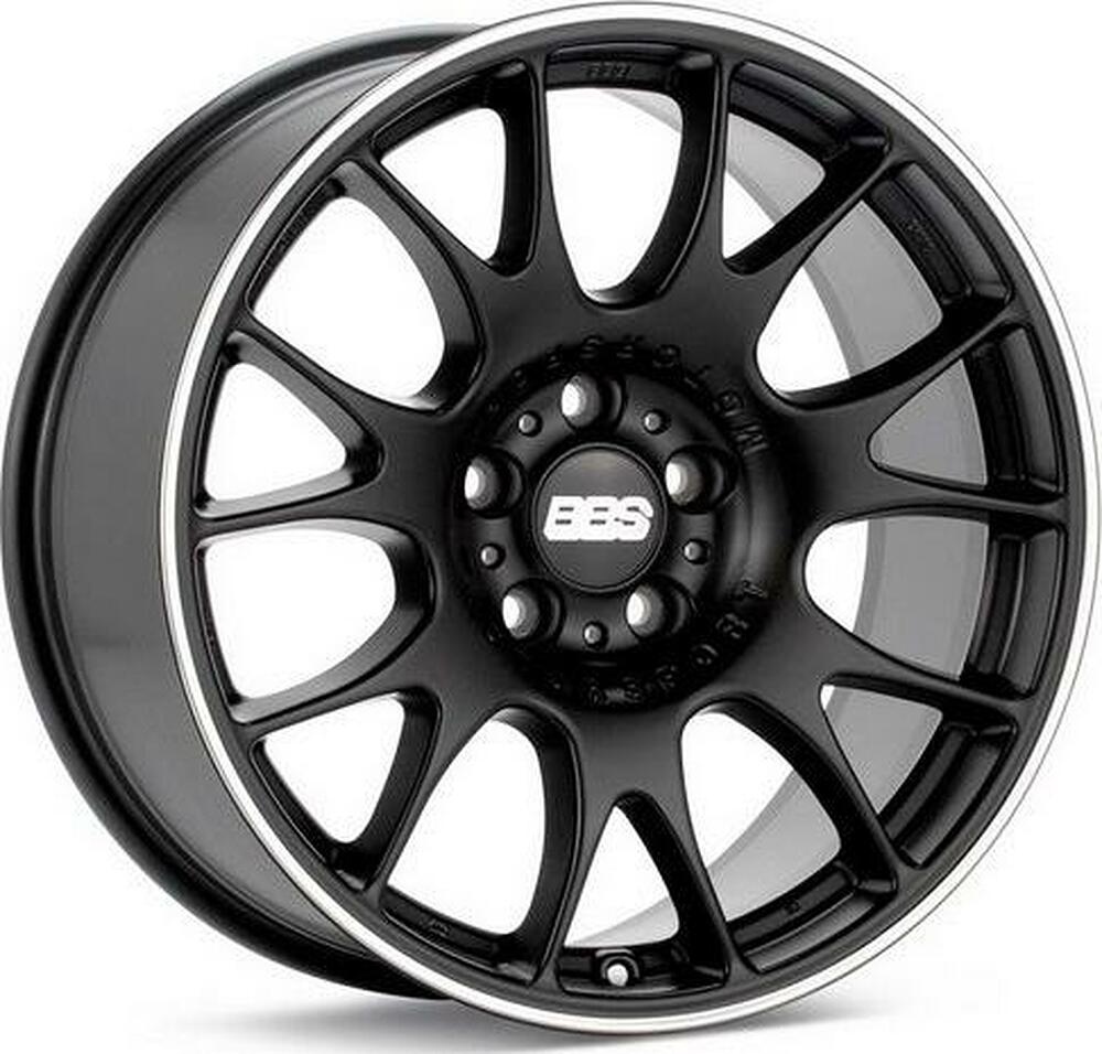 BBS CH 8.5x20 5x108 ET 48 Dia 70 Satin black/diamond-cut