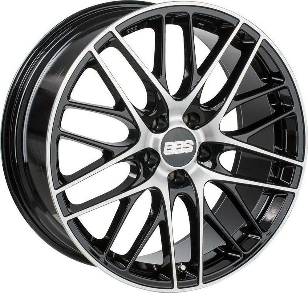 BBS CS 8x18 5x112 ET 40 Dia 82 Satin black/diamond-cut