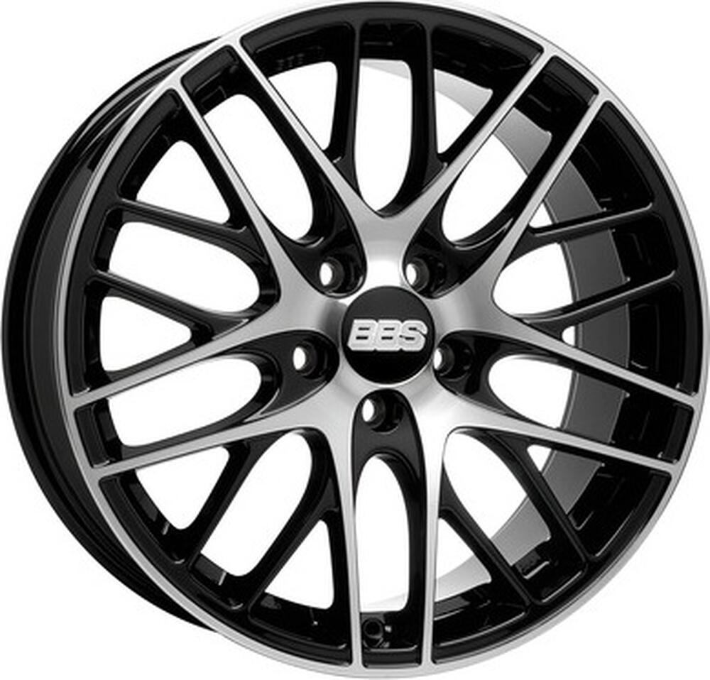 BBS CS 7.5x17 5x112 ET 35 Dia 82 schwarz/poliert