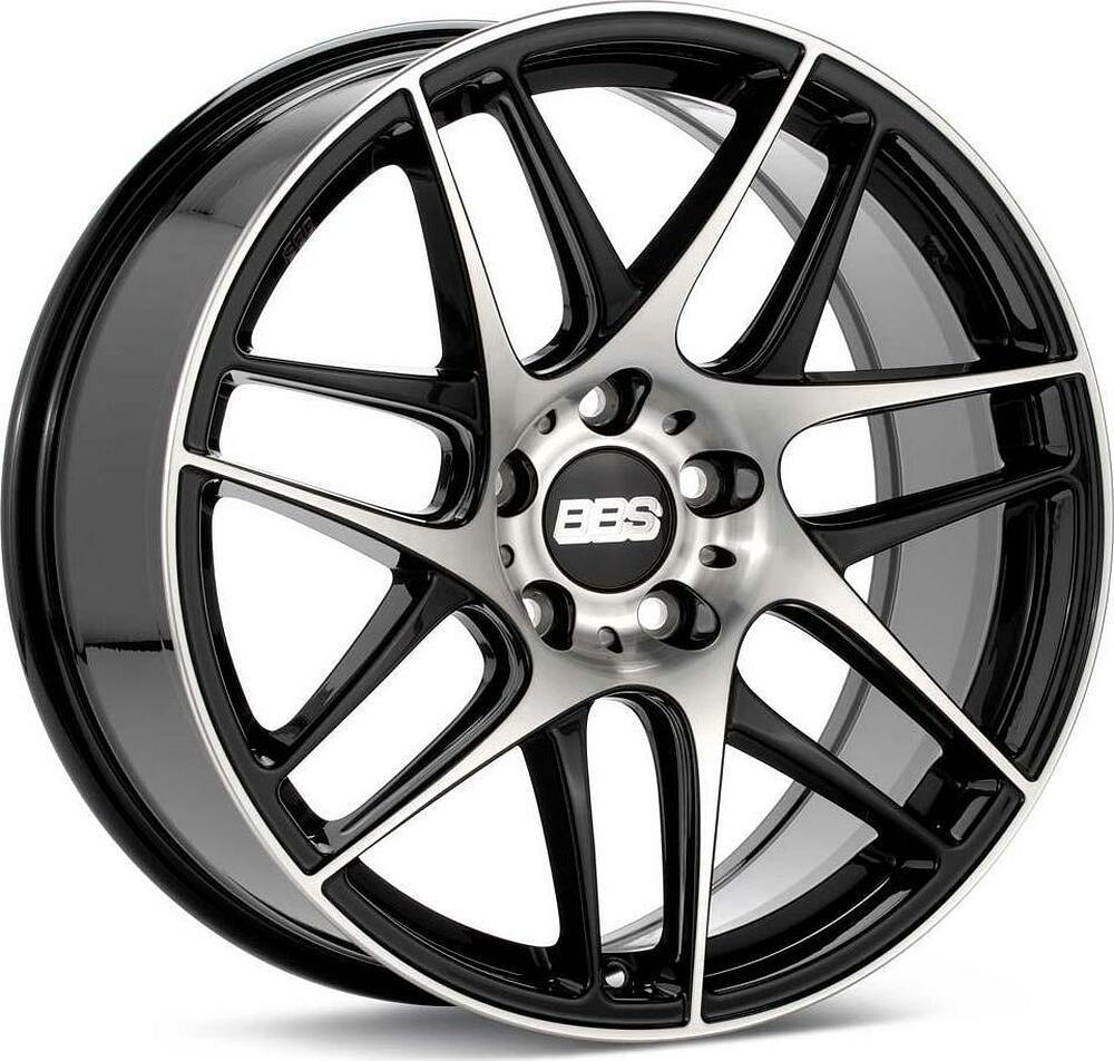 BBS CX-R 9x20 5x112 ET 25 Dia 82 schwarz/poliert