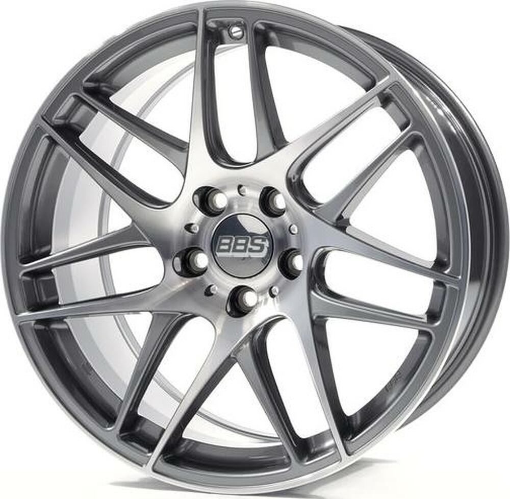 BBS CX-R 8.5x19 5x120 ET 32 Dia 82 anthrazit/poliert