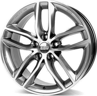 BBS SX 8.5x19 5x112 ET 32 Dia 82 Platinum