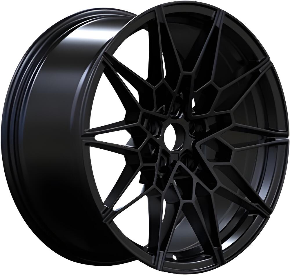 BKNG Y1027 8x19 5x112 ET 28 Dia 66 Black